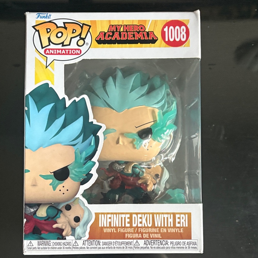 Funko Pop My Hero Academia Deku with Eri figure